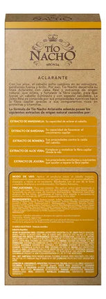 Tío Nacho Shampoo Aclarante 200 ml | Refuerza y Da Brillo Natural