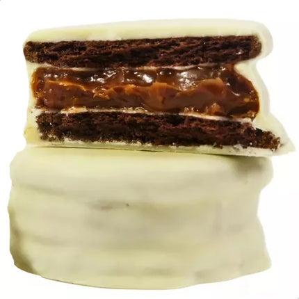 Alfajores de Chocolate Blanco Rasta 70 g (Pack de 6)