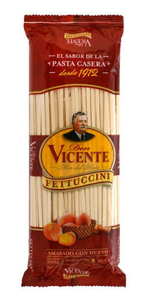 Don Vicente Egg Fettuccini Noodles, 500 g / 17.63 oz
