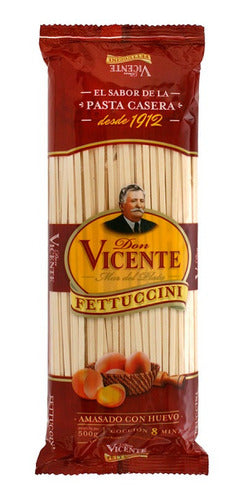 Don Vicente Egg Fettuccini Noodles, 500 g / 17.63 oz
