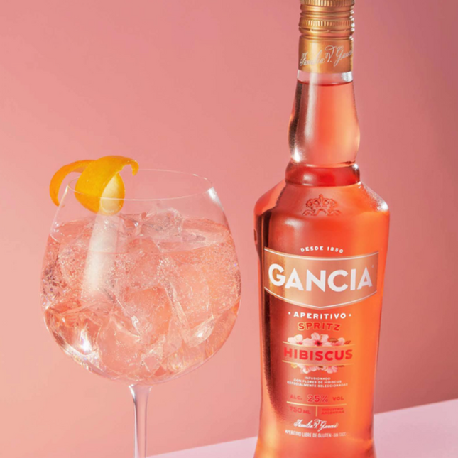 Gancia Spritz Hibiscus 750 ml / 25.3 oz – Aperitivo Italiano Libre de Gluten