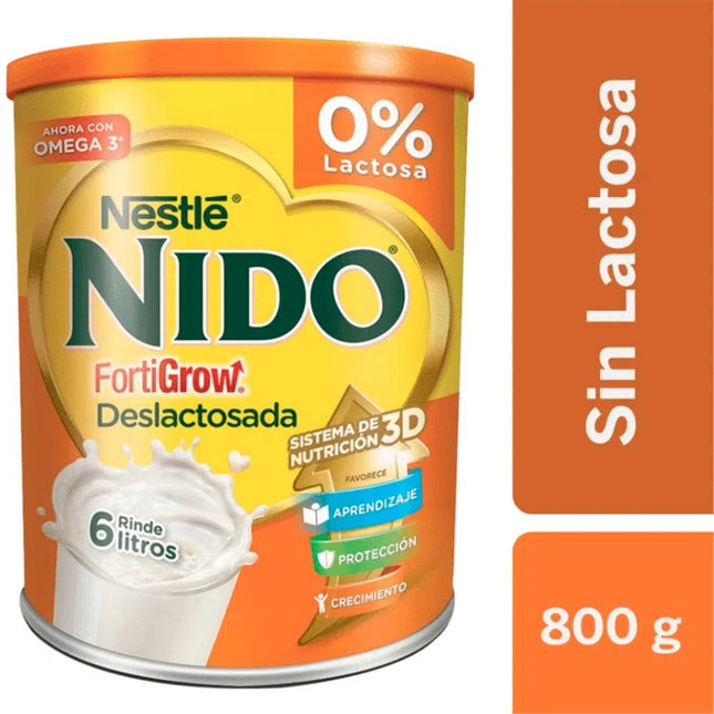 Nestle FortiGrow Deslactosed Nest Milk Powder, 800 g / 28.21 oz (Can)