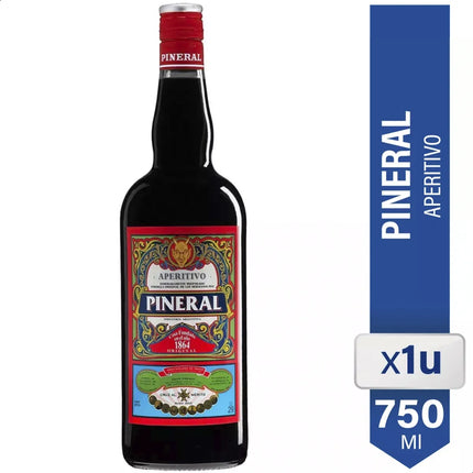 Pineral Vermouth Aperitivo 750 ml – Frutos rojos y ajenjo – Envío internacional