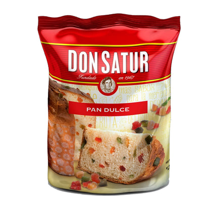 Pan Dulce con Frutas Don Satur, 400 g / 14,10 oz