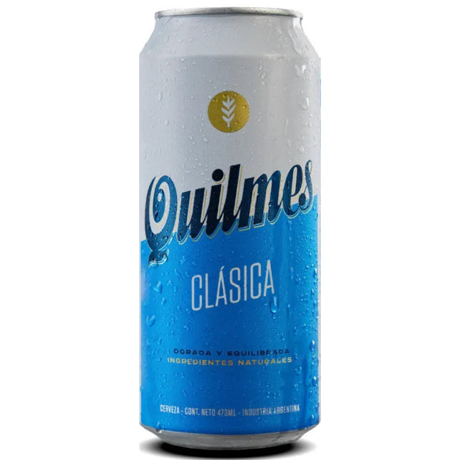 Cerveza Quilmes Clasica Rubia, 473 ml / 99,88 oz (Paquete de 6)