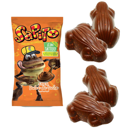 Bocadito Sapito de Chocolate sabor Dulce de Leche Arcor, 30 g / 1,05 oz (10 unidades)