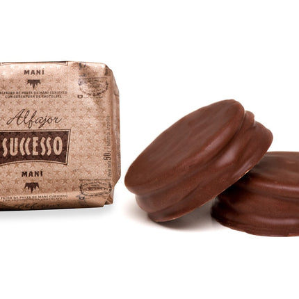 Alfajores de chocolate Successo, 600 g / 21,16 oz (Caja de 12 unidades)