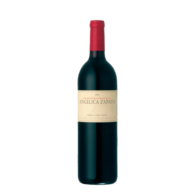 Angélica Zapata Vino Cabernet Sauvignon Alta 750 ml – vino argentino premium de Mendoza con notas de frutos negros, especias y final elegante