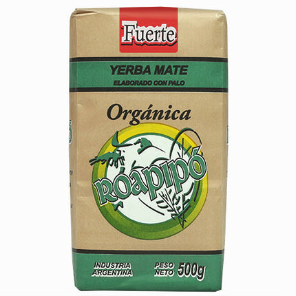Yerba Mate Roapipo Organica Fuerte, 500 g / 17,63 oz