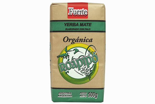 Yerba Mate Roapipo Organica Fuerte, 500 g / 17,63 oz