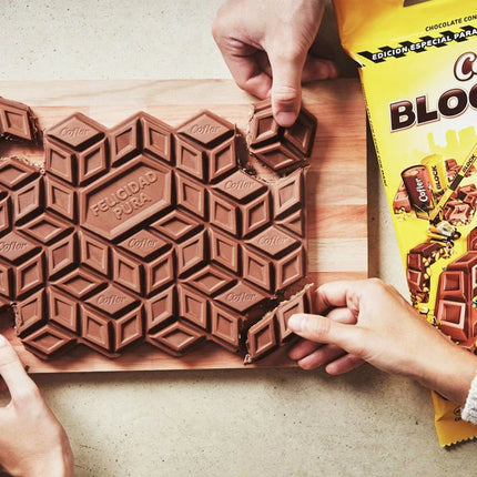 Chocolate Blockazo con Maní Cofler, 1 kg / 35,27 oz