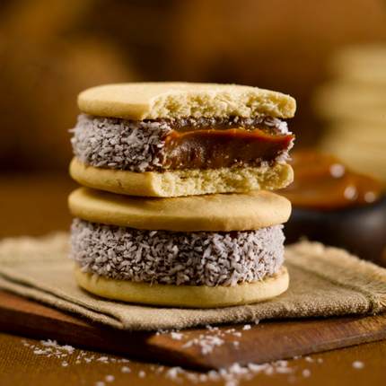 Cachafaz Alfajor de Maicena con Coco y Dulce de Leche – Caja 12 Unidades – 912 g / 32.16 oz