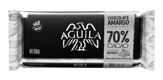 Chocolate 70% Cacao Aguila 150 g / 5,29 oz