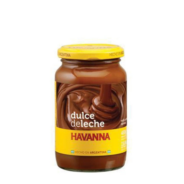 Dulce de Leche Havanna Clásico 450 g / 15.87 oz – frasco de dulce de leche argentino premium