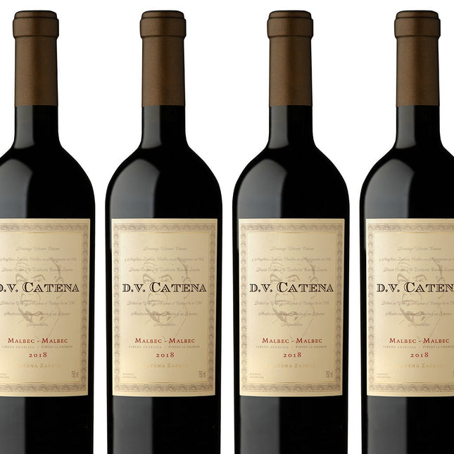 Combo x4 DV Catena Malbec Malbec 750ml vino tinto Catena Zapata – Envío internacional