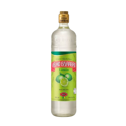 Cachaça Velho Barreiro Limón 1 Litro Brasil Toque Cítrico – Envío internacional
