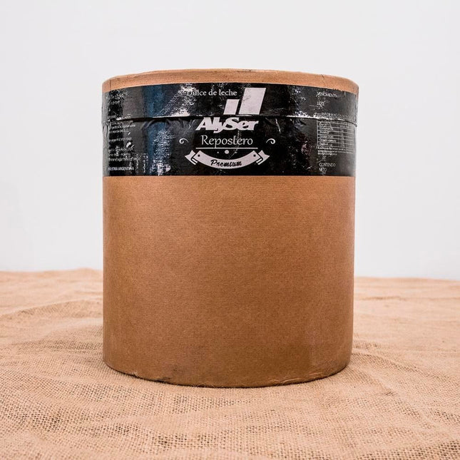 Dulce de Leche Repostero Alyser, 1 kg / 35,27 oz (Pote de carton)
