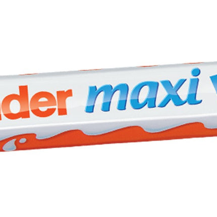 Barritas Kinder Maxi chocolate, 21 g / 0,74 oz (Caja de 10 unidades)