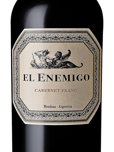 Combo de 4 Vinos Tinto El Enemigo Cabernet Franc, 750 ml