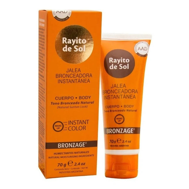 Jalea bronceadora Instantánea Rayito de Sol, 70 g / 2,46 oz