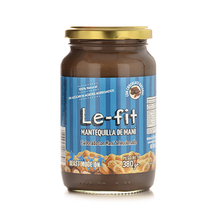 Le-fit Chocolate Peanut Butter, 380 g / 13.40 oz