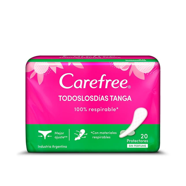 Protectores diarios Tanga Carefree (20 unidades)