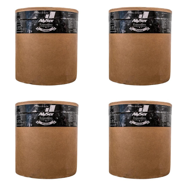 Dulce de Leche Repostero Alyser, 40 kg / 1410,96 oz (Pote de cartón de 1 kg c/u)