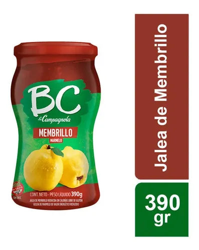 Mermelada de Membrillo BC La Campagnola Sin TACC, 390 g / 13,75 oz